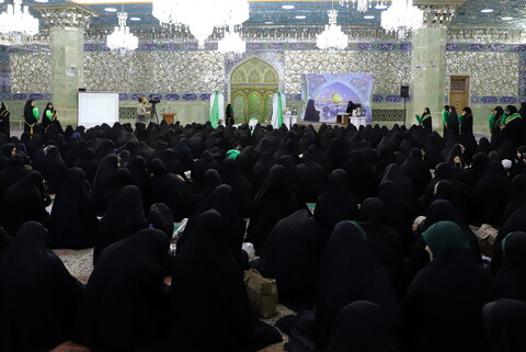 تصاویر/ مراسم طلیعه حضور حوزه علمیه خواهران استان قم