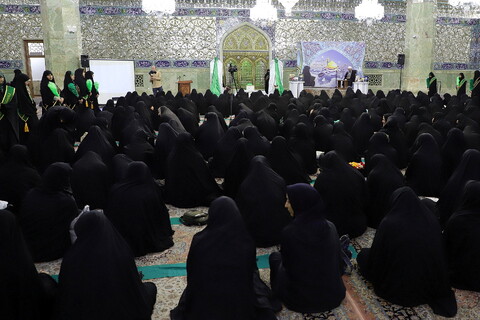 تصاویر/ مراسم طلیعه حضور حوزه علمیه خواهران استان قم