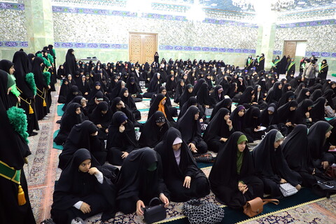 تصاویر/ مراسم طلیعه حضور حوزه علمیه خواهران استان قم