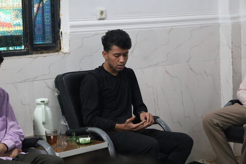 تصاویر / دیدار  مدیر حوزه علمیه استان با  اساتید و طلاب مدرسه علمیه سردشت بشاگرد