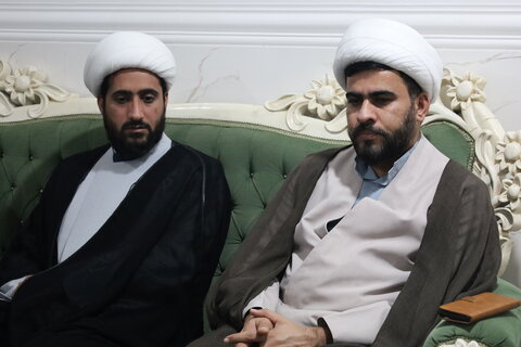 تصاویر / دیدار  مدیر حوزه علمیه استان با  اساتید و طلاب مدرسه علمیه سردشت بشاگرد