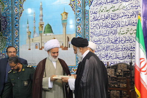 آیین تکریم و معارفه امام جمعه شهرستان «هویزه»