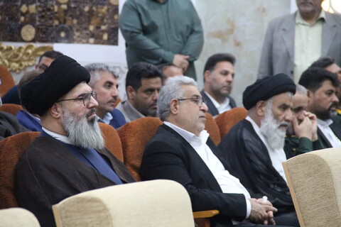 آیین تکریم و معارفه امام جمعه شهرستان «دشت آزادگان»