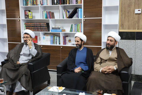 تصاویر/ دیدار مدیر و معاونین حوزه علمیه کردستان با سردار الهی