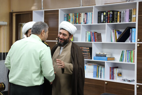 تصاویر/ دیدار مدیر و معاونین حوزه علمیه کردستان با سردار الهی