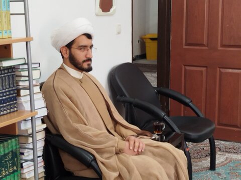 تصاویر/ حضور فرماندار نقده در مدرسه علمیه امام صادق (ع) این شهرستان