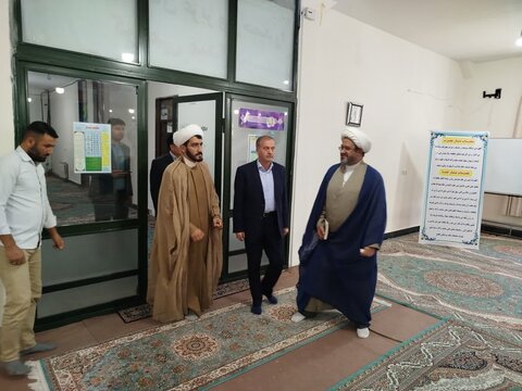 تصاویر/ حضور فرماندار نقده در مدرسه علمیه امام صادق (ع) این شهرستان