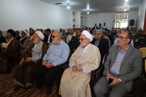 تصاویر/ افتتاح مرکز فرهنگی قرآن و عترت روستای مهدی آبادبخش مرکزی مهریز