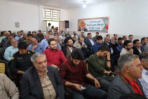 تصاویر/ افتتاح مرکز فرهنگی قرآن و عترت روستای مهدی آبادبخش مرکزی مهریز