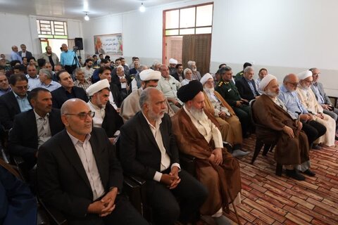 تصاویر/ افتتاح مرکز فرهنگی قرآن و عترت روستای مهدی آبادبخش مرکزی مهریز