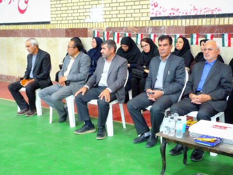 تصاویر/افتتاحیه المپیاد ورزشی الزهرا در شهرستان آبدانان