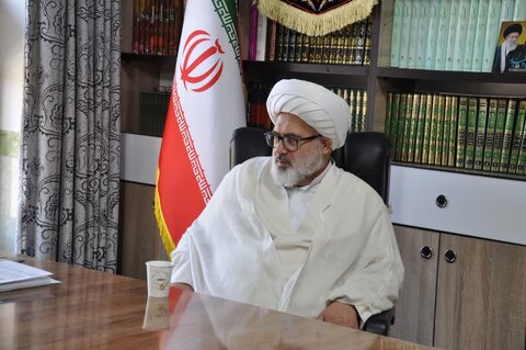 تصاویر/ دیدار اعضای انجمن دانش آموزی میاندوآب با امام جمعه این شهرستان