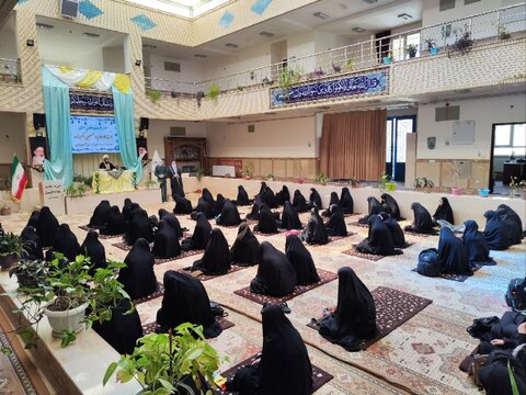 تصاویر/ برگزاری درس اخلاق طلاب مدرسه علمیه ریحانة الرسول ارومیه