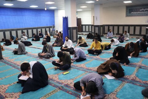 تصاویر/ برگزاری امتحانات هفتگی طلاب مدرسه علمیه امام خامنه‌ای ارومیه