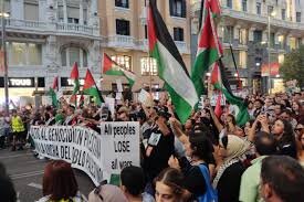Workers and students across Spain strike for Palestine