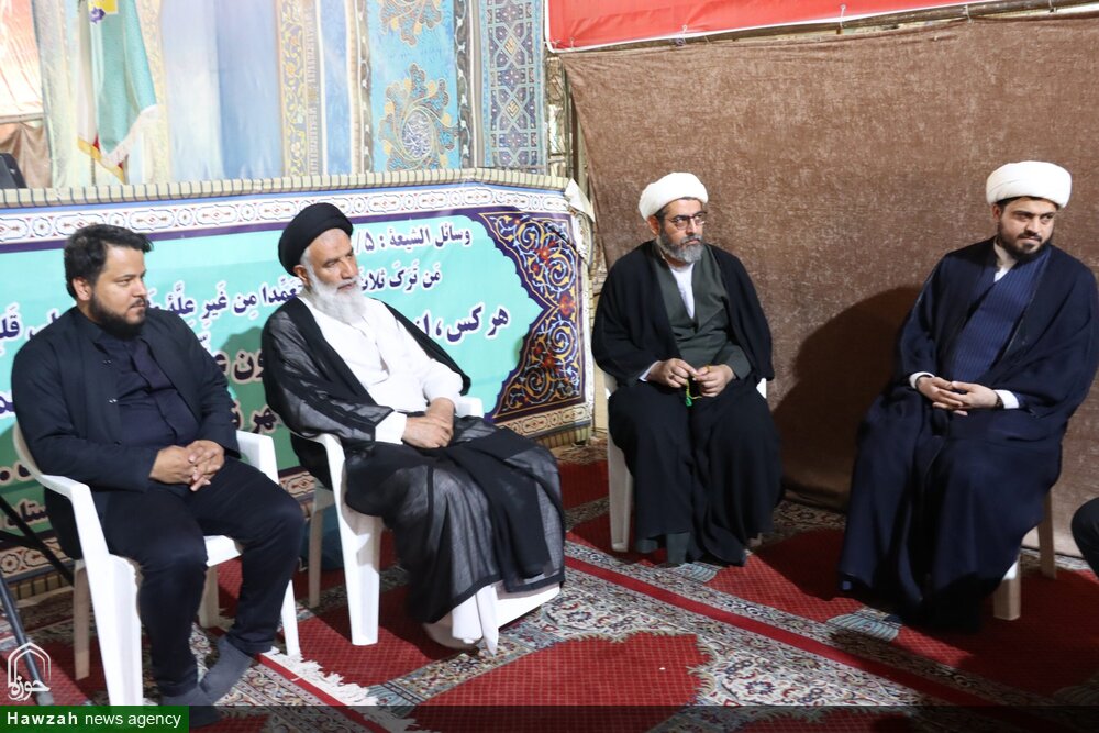 دیدار رئیس اتحاد قرآنی کشور عراق با نماینده ولی فقیه در خوزستان