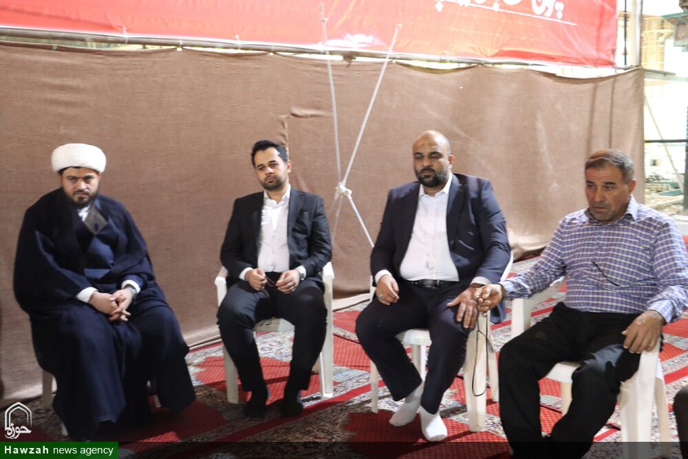 دیدار رئیس اتحاد قرآنی کشور عراق با نماینده ولی فقیه در خوزستان