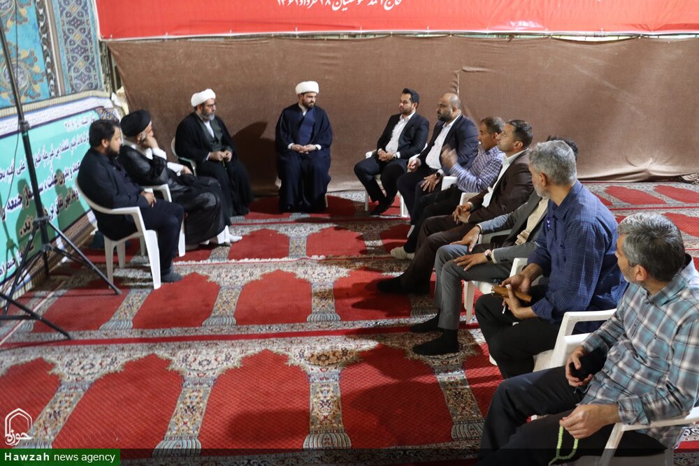 دیدار رئیس اتحاد قرآنی کشور عراق با نماینده ولی فقیه در خوزستان