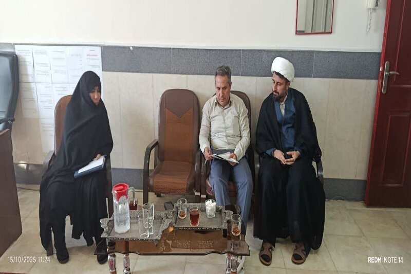 بازدید مسئول سازمان بسیج طلاب کرمانشاه از پایگاه مقاومت مدارس علمیه صحنه+عکس