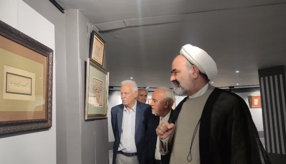 هفتمین نمایشگاه آثار خوشنویسی مکتب کلهر در یزد گشایش یافت