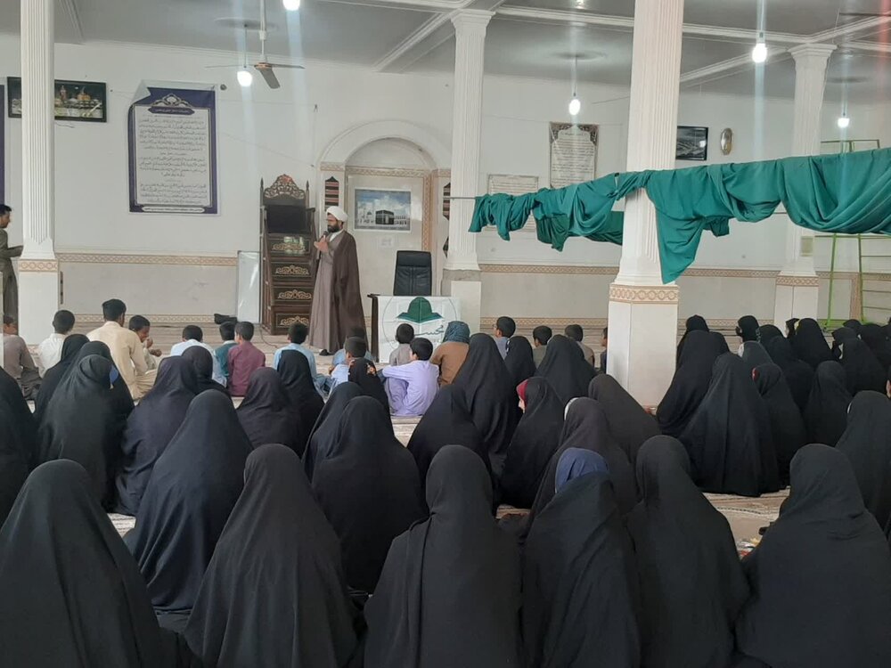 دیدار امام جمعه شهرستان دلگان با مربیان و متربیان مؤسسه یاران محسنین