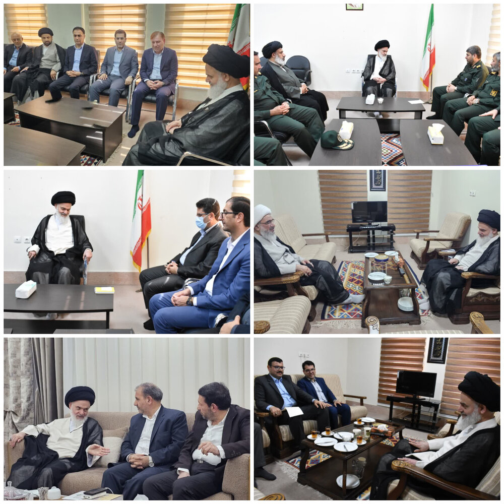 تصاویر/ دیدار مسئولان استان با نماینده بوشهر در خبرگان رهبری