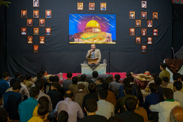 فیلم| گزارشی از مراسم یادواره شهدای مدرسه علمیه امام رضا(ع) قم