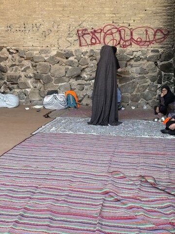 تصاویر/ مرمت قلعه تاریخی خرگوشی و موقوفه حوزه علمیه عقدا