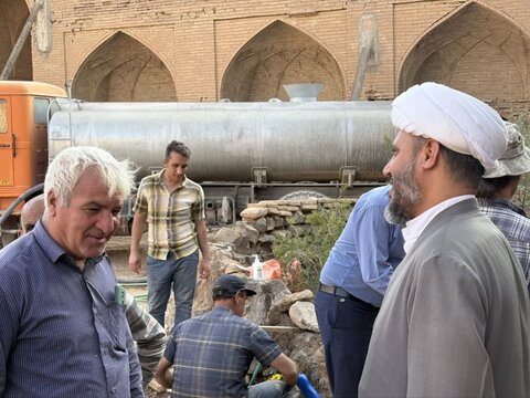 تصاویر/ مرمت قلعه تاریخی خرگوشی و موقوفه حوزه علمیه عقدا