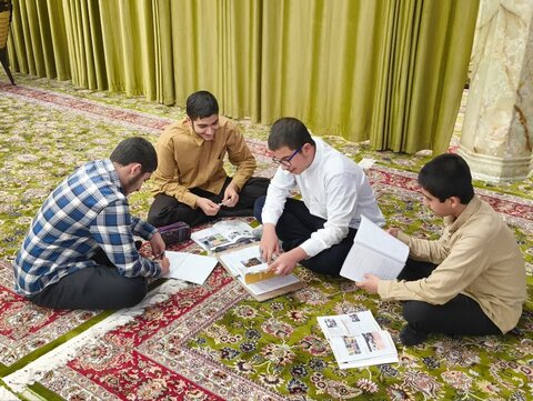 تصاویر/ برنامه حفظ قرآن و هیئت ثقلین مدرسه علمیه دارالسلام