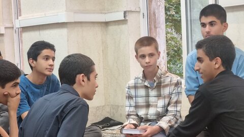 تصاویر/ برنامه حفظ قرآن و هیئت ثقلین مدرسه علمیه دارالسلام