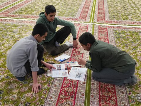 تصاویر/ برنامه حفظ قرآن و هیئت ثقلین مدرسه علمیه دارالسلام