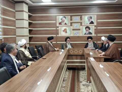 تصاویر/  حضور حجت‌الاسلام والمسلمین ربانی در مدرسه علمیه کاظمیه