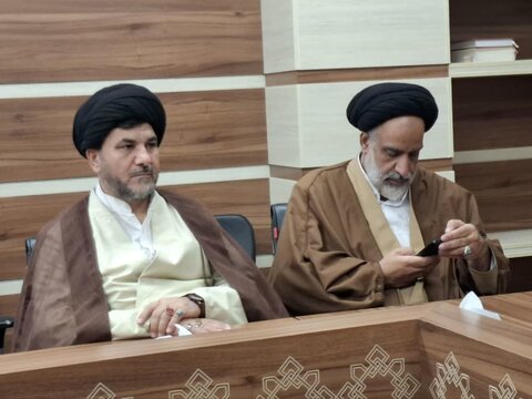 تصاویر/  حضور حجت‌الاسلام والمسلمین ربانی در مدرسه علمیه کاظمیه