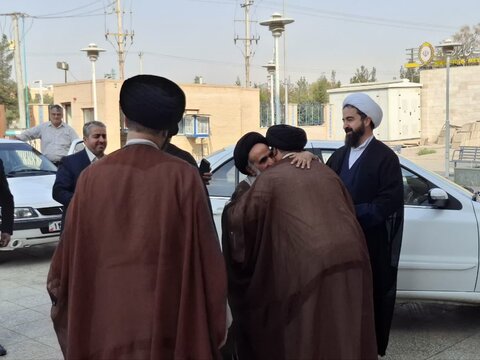 تصاویر/  حضور حجت‌الاسلام والمسلمین ربانی در مدرسه علمیه کاظمیه