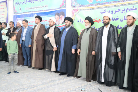 تصاویر | آیین تکریم و معارفه امام‌جمعه شهر گرماب