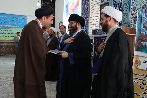 تصاویر | آیین تکریم و معارفه امام‌جمعه شهر گرماب