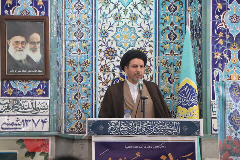 تصاویر | آیین تکریم و معارفه امام‌جمعه شهر گرماب