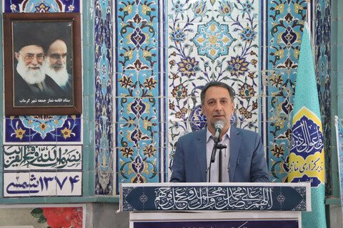 تصاویر | آیین تکریم و معارفه امام‌جمعه شهر گرماب