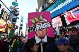 Thousands gather for anti-Trump ‘'No Kings'’ protests across US