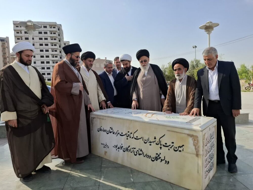 تصاویر/ حضور حجت‌الاسلام والمسلمین ربانی در مدرسه علمیه کاظمیه