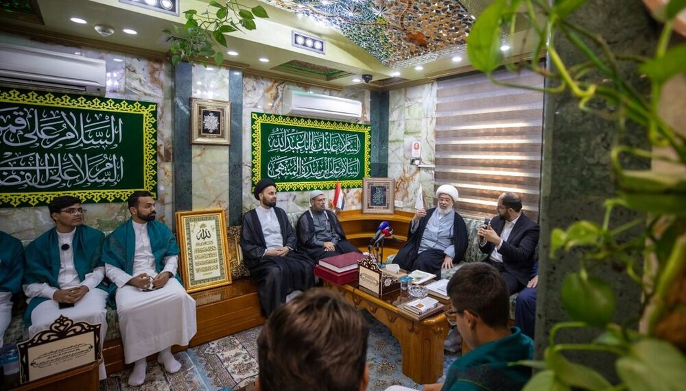 ممثل آية الله العظمى السيستاني يؤكد أهمية جهاد النفس وبناء الشخصية القرآنية ويشيد بالمواهب الفتية