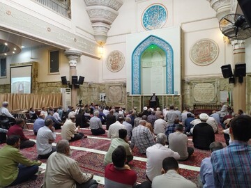 تصاویر/ جلسه شرح نهج البلاغه در مسجد فائق