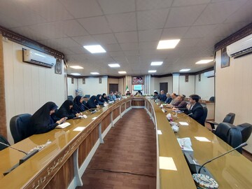 تصاویر/ برگزاری جلسه ستاد امر به معروف و نهی از منکر شهرستان بافق