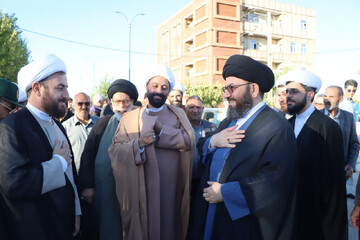 تصاویر/ حضور امام‌جمعه زنجان در شهر نوربهار