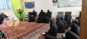 بازدید مدیر حوزه علمیه خواهران آذربایجان شرقی از مدرسه علمیه فاطمیه(س) سراب