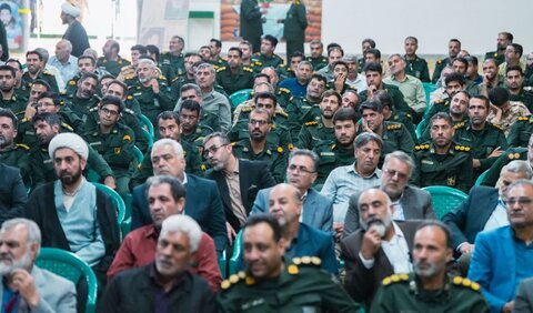 تصاویر/ مراسم بزرگداشت شهدای وحدت و امنیت در تیپ تکاور صاحب‌الزمان (عج) سیرجان