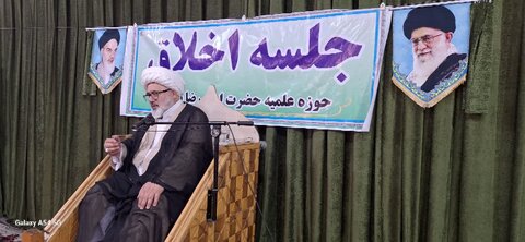 تصاویر/ جلسه اخلاق طلاب شهرستان میاندوآب