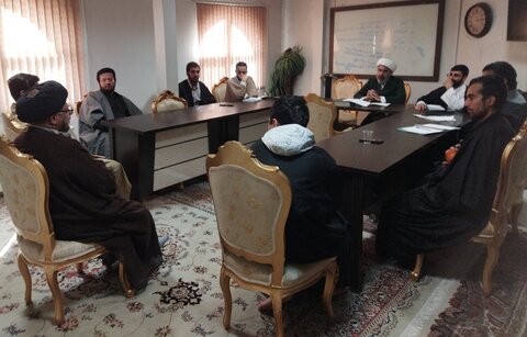 تصاویر/ کارگاه «طلبه تراز انقلاب» در مدرسه علمیه سفیران هدایت امام صادق (ع)