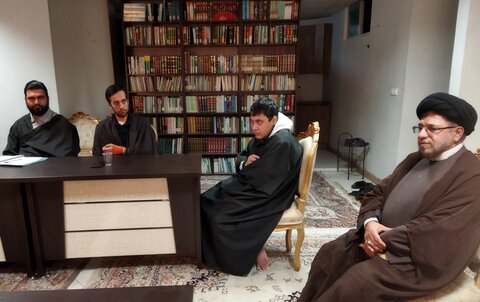 تصاویر/ کارگاه «طلبه تراز انقلاب» در مدرسه علمیه سفیران هدایت امام صادق (ع)